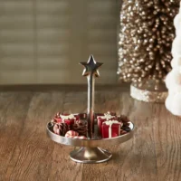Sølv opsats - Shining Star Cake Stand