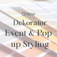 Dekoratør pakke - Event & Pop-up Styling