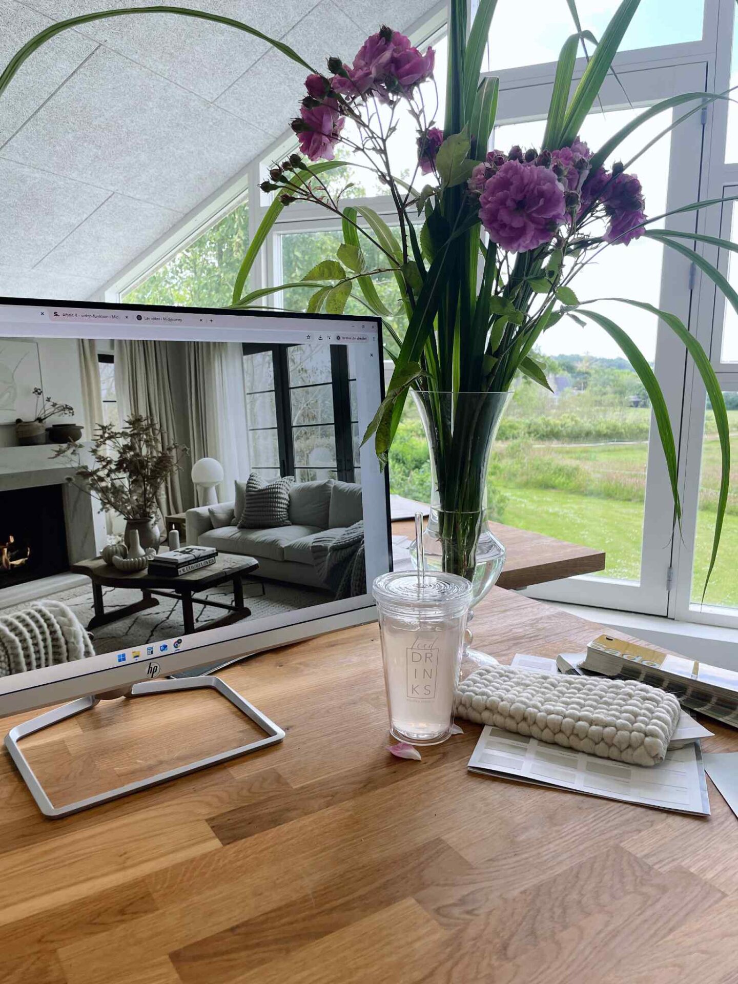 To Go - krus m. låg og sugerør - To Go Cup & Straw Iced Drinks To Go - krus m. låg og sugerør - To Go Cup & Straw Iced Drinks