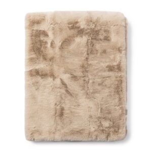Plaid i pels - Heather Alba Faux Fur Throw 180x130