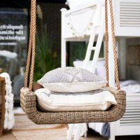 Rattan gynge - Rustic Rattan Ibiza Swing BESTILLINGSVARER