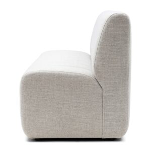 Siddebænk - Dazzle Bench Antique White BESTILLINGSVARER