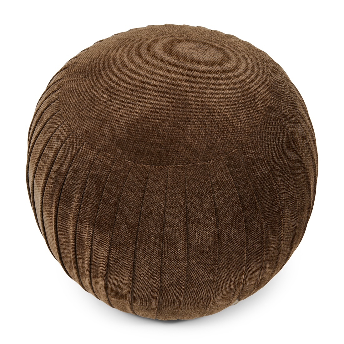 Puf - Paris Footstool, Vintage Jaquard, Grime Brown BESTILLINGSVARER Puf - Paris Footstool, Vintage Jaquard, Grime Brown BESTILLINGSVARER