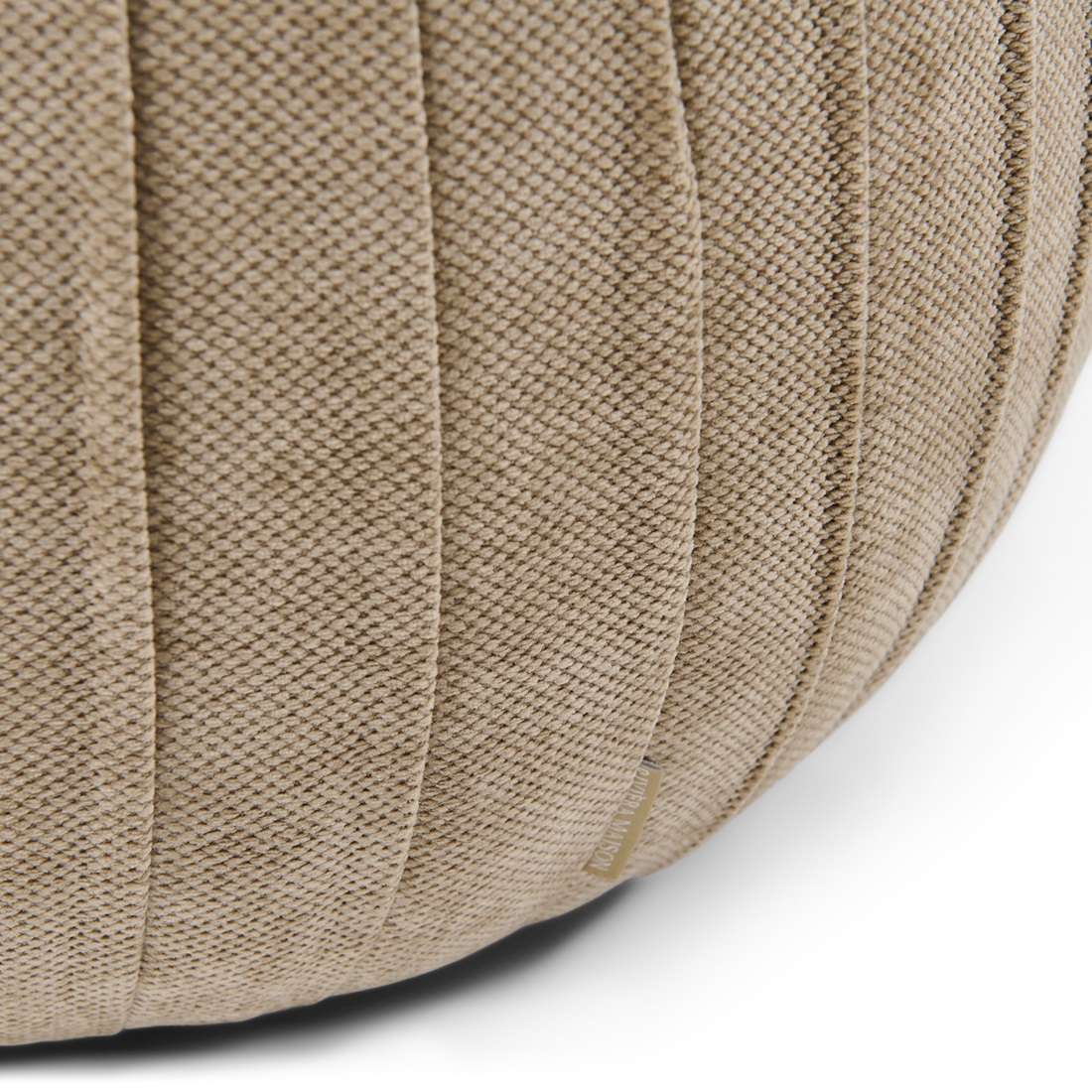 Puf - Paris Footstool, Vintage Jaquard, Mild Cashmere BESTILLINGSVARER Puf - Paris Footstool, Vintage Jaquard, Mild Cashmere BESTILLINGSVARER