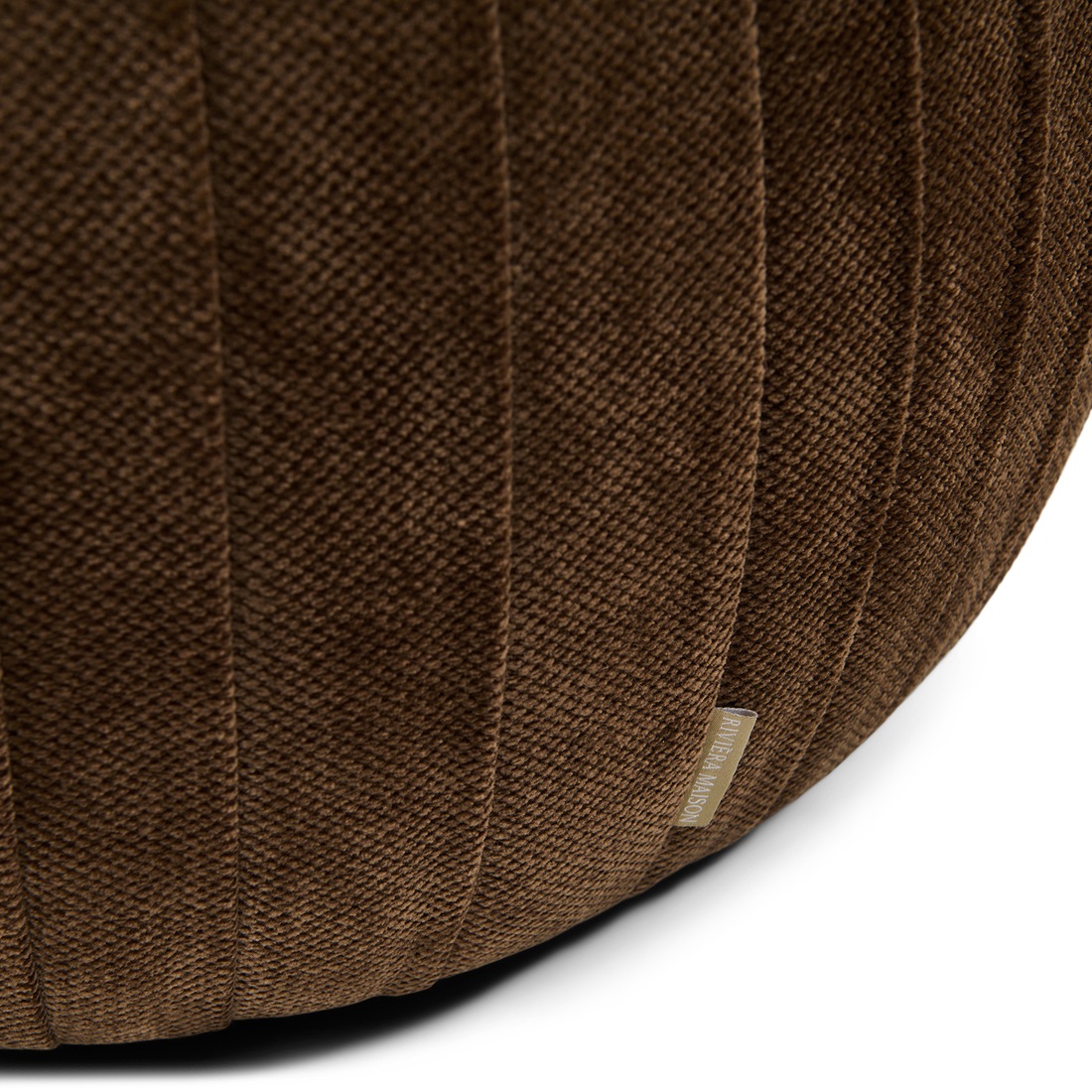 Puf - Paris Footstool, Vintage Jaquard, Grime Brown BESTILLINGSVARER Puf - Paris Footstool, Vintage Jaquard, Grime Brown BESTILLINGSVARER