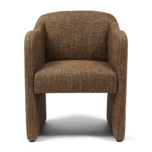 Spisestol Napoli Dining Armchair Brown - BESTILLINGSVARER