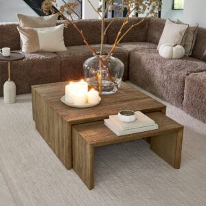 Sofabord Sant Mateu Coffee Table S/3 BESTILLINGSVARER