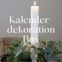 Kalenderdekoration Box - Lav din egen smukke kalenderdekoration hjemmefra