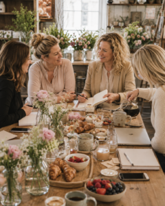 Netværksbrunch hos Rosen-lund For selvstændige kvinder Tirsdag d. 1/9