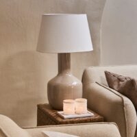 Chelan Lampshade 55x34 – elegant lampeskærm i Linnen Chelan Lampshade 55x34 – elegant lampeskærm i Linnen