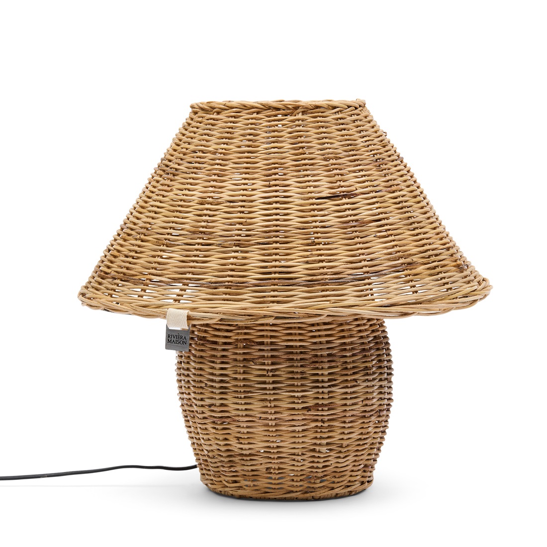 Rattan lampe - Rustic Rattan Ames Table Lamp Rattan lampe - Rustic Rattan Ames Table Lamp